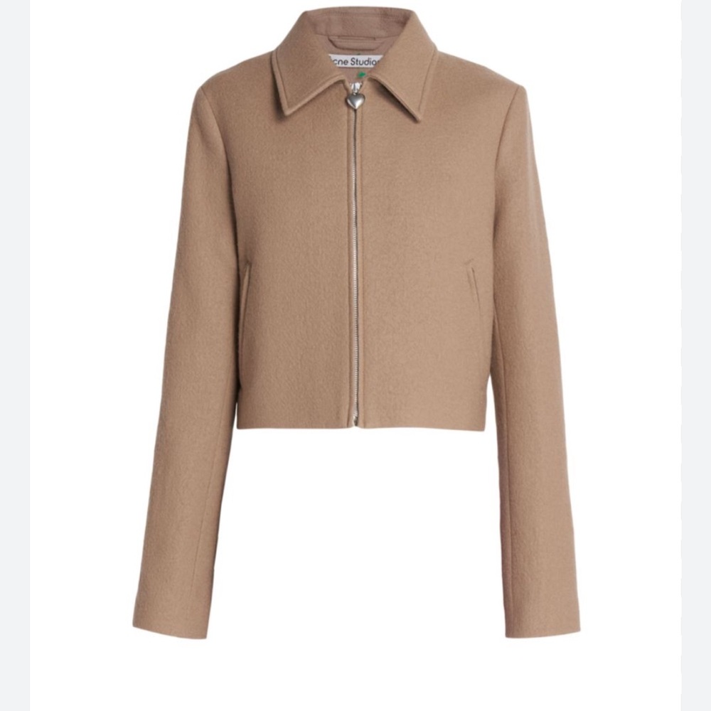 Acne Studios Cropped Wool Jacket - Picture 7 of 10